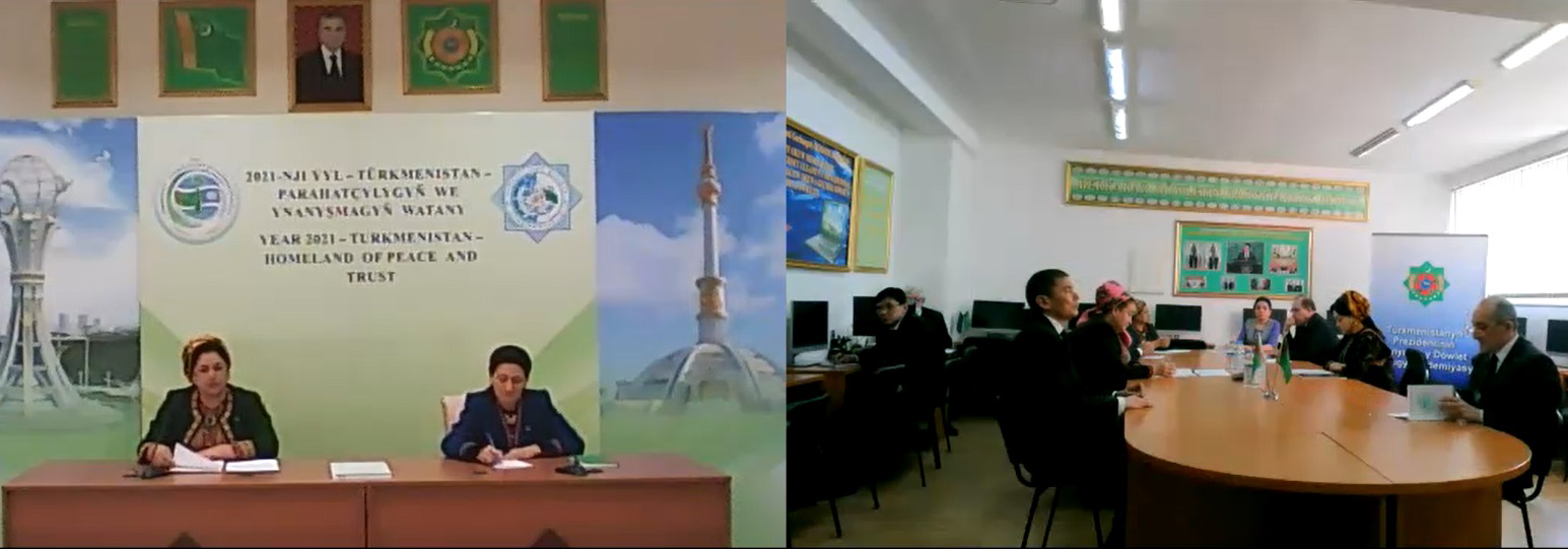 2021-nji ýylyň şygary dabaralandyrylýar.