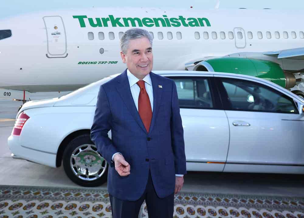 Türkmen halkynyň Milli Lideri, Türkmenistanyň Halk Maslahatynyň Başlygy Gurbanguly Berdimuhamedowyň Amerikanyň Birleşen Ştatlaryna sapary